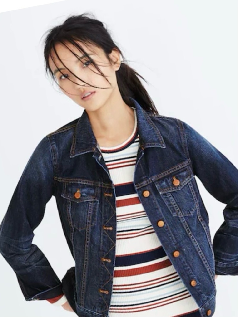 Madewell Dark Indigo Denim Jacket